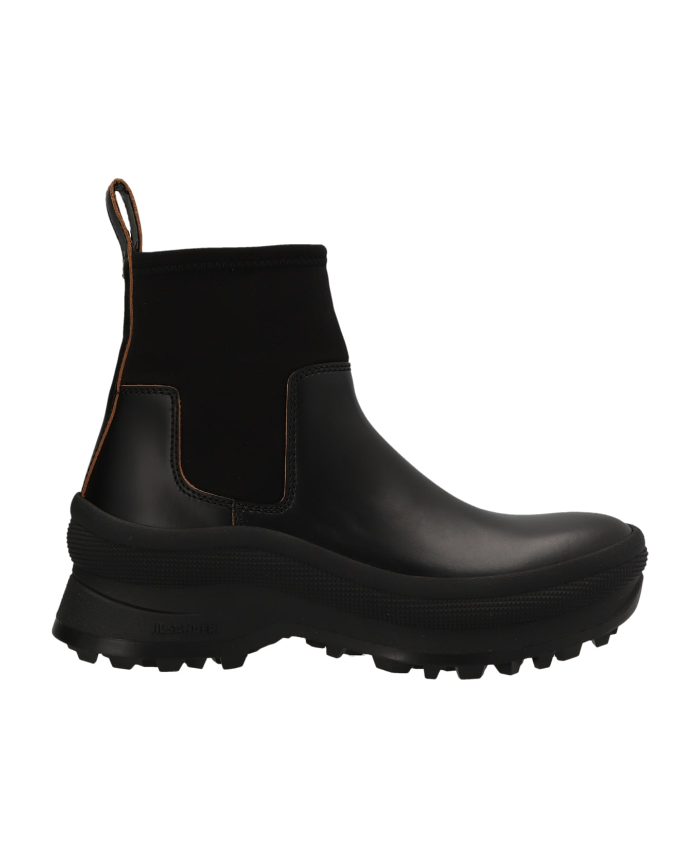 Jil Sander 'antik Leather' Ankle Boots - Black  