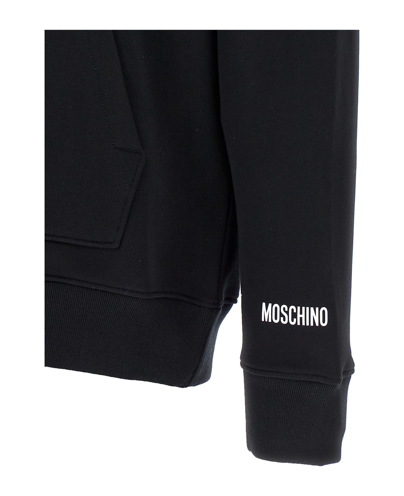 Moschino 
smiley
 Hoodie - FANTASIA NERO