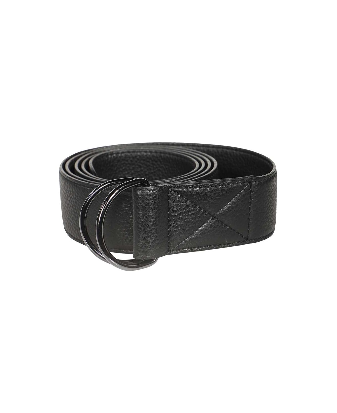Max Mara Norma Leather Belt - black ベルト