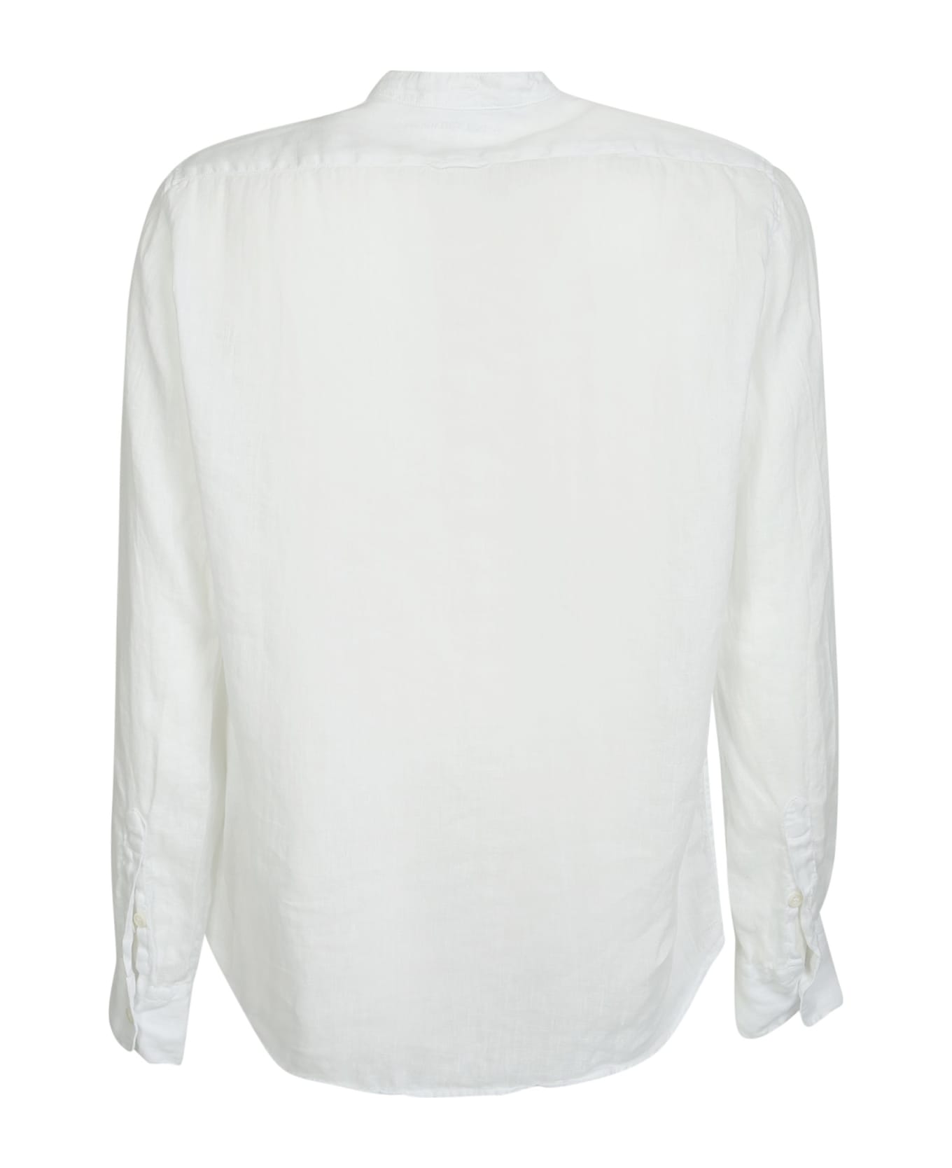 Original Vintage Style Linen Shirt - White シャツ