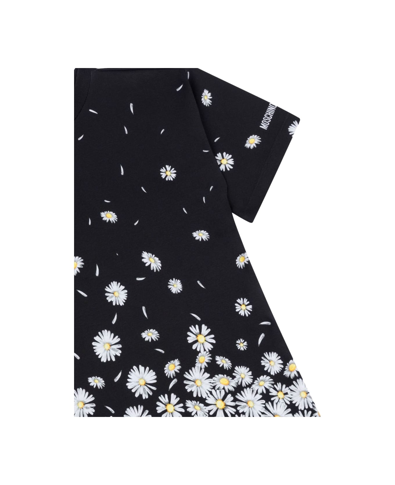 Moschino Daisy Dress In Black - BLACK