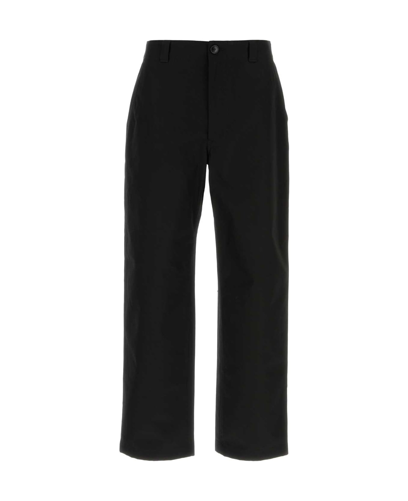 Gucci Black Cotton Pant - Black