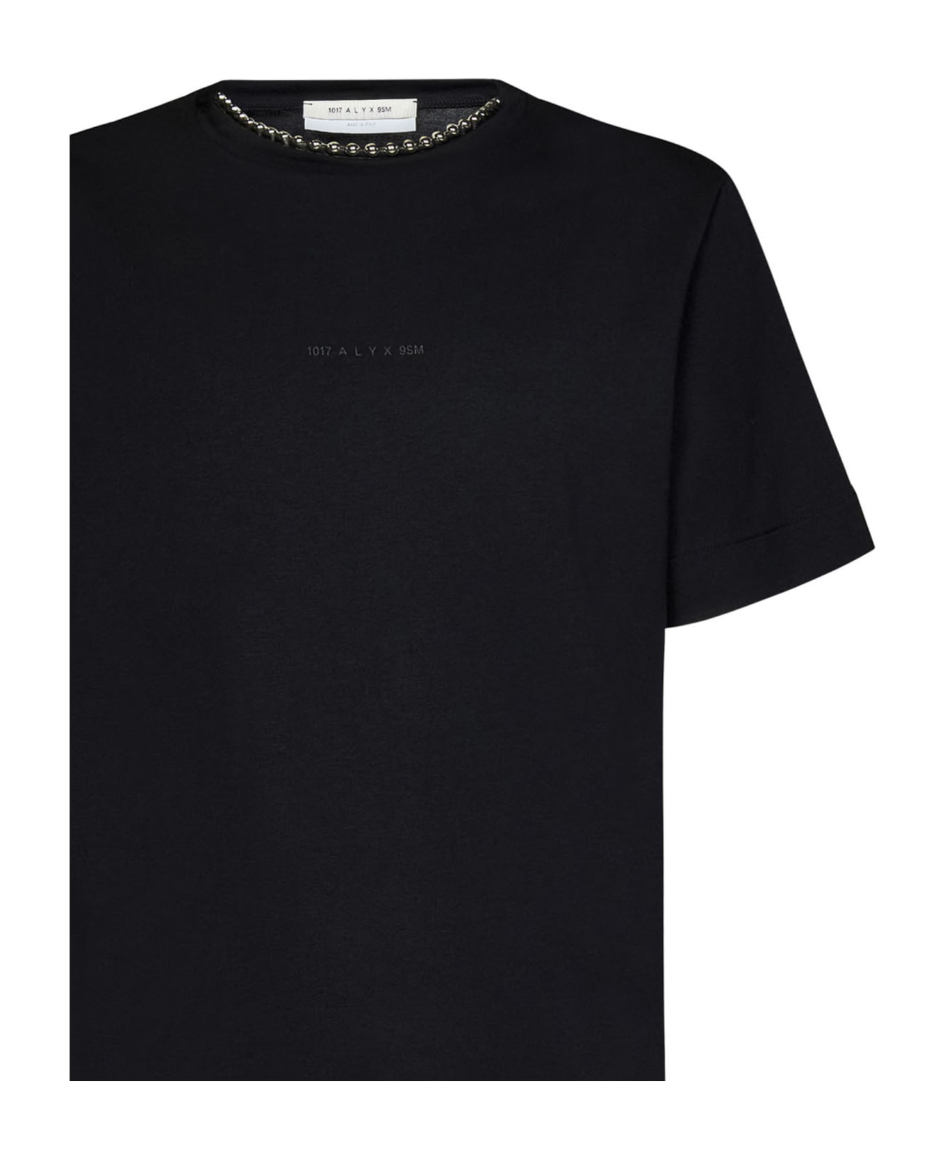 1017 ALYX 9SM Ball Chain T-shirt - BLACK