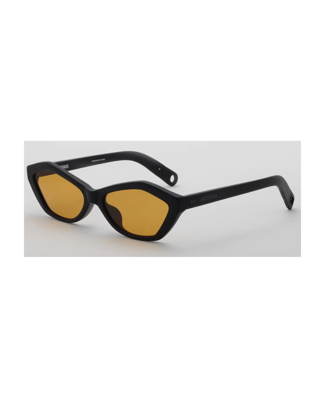 Jacquemus BAMBINO Sunglasses - Matt Black/matt Black
