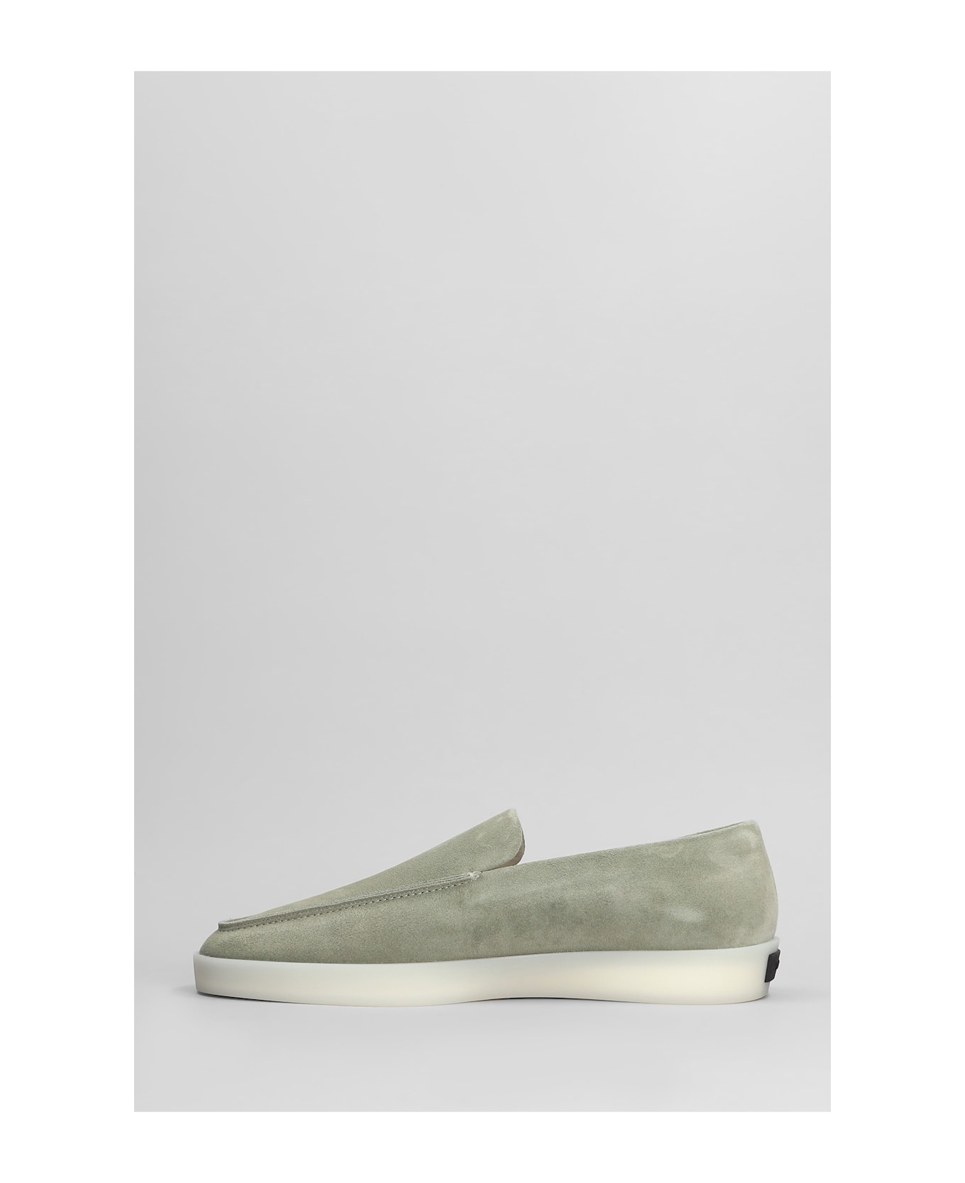 Fear of God Loafer Loafers In Grey Suede - grey