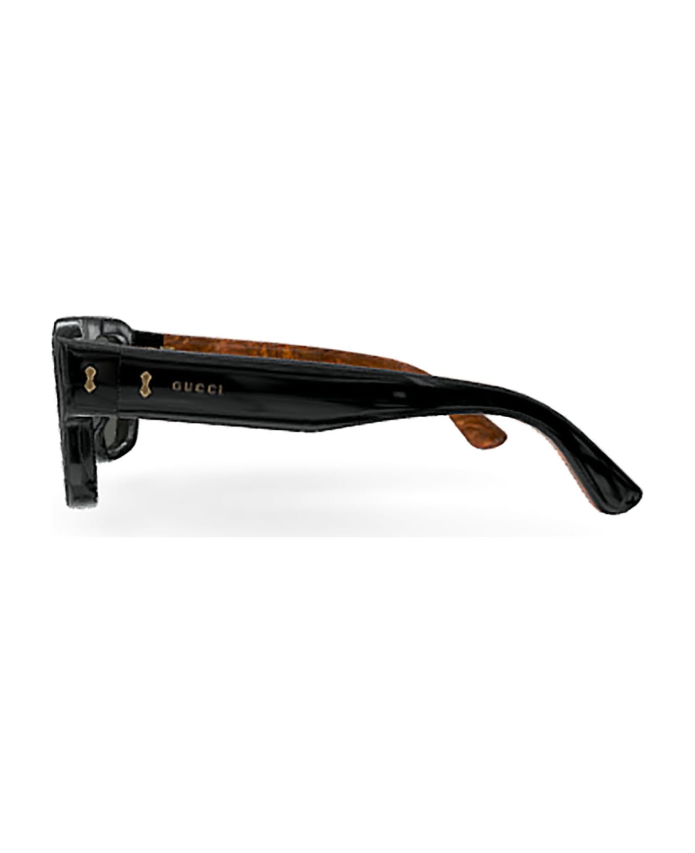 Gucci Eyewear GG1461S Sunglasses - Black Black Grey