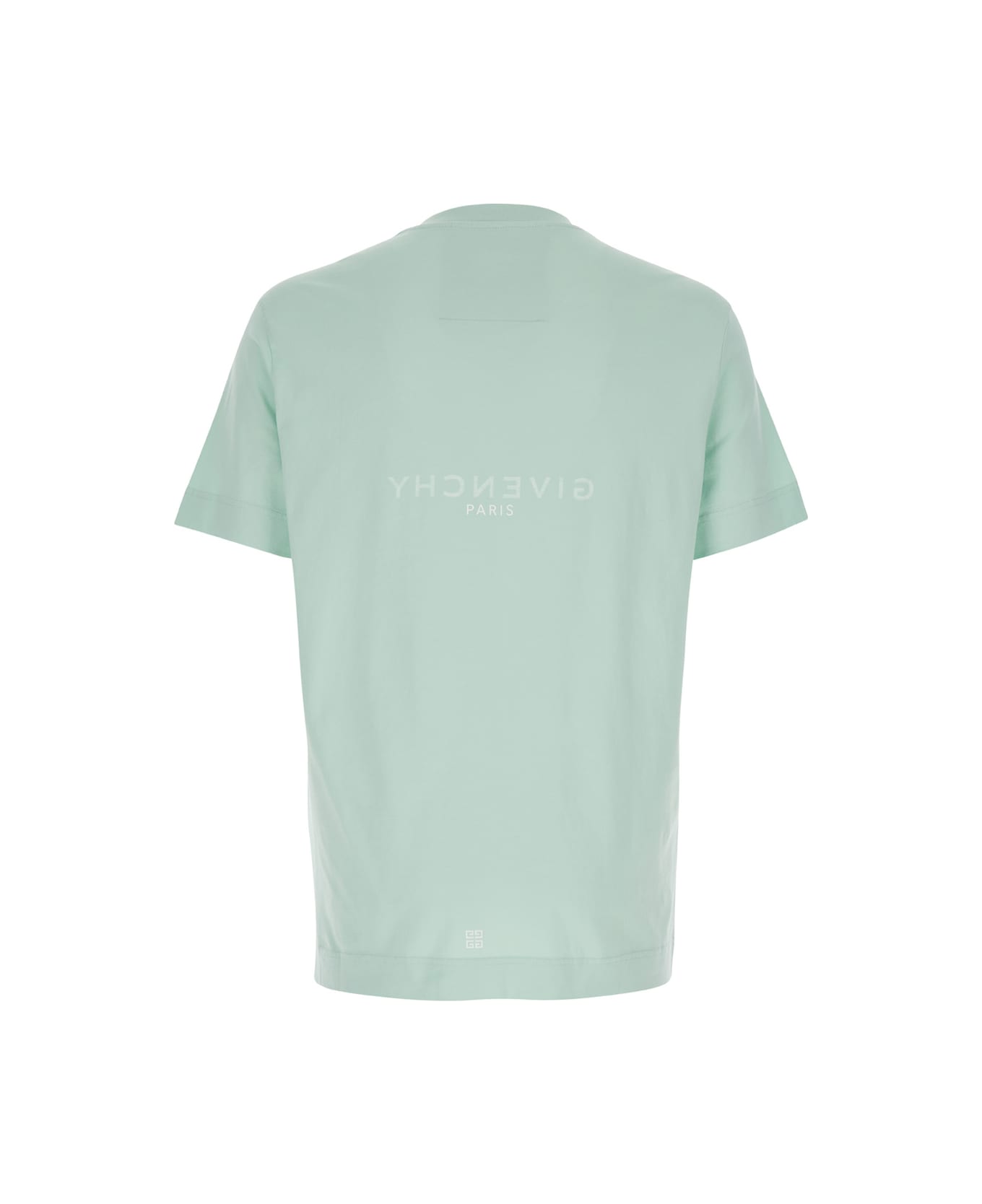 Givenchy T-shirt With Logo - AQUA GREEN