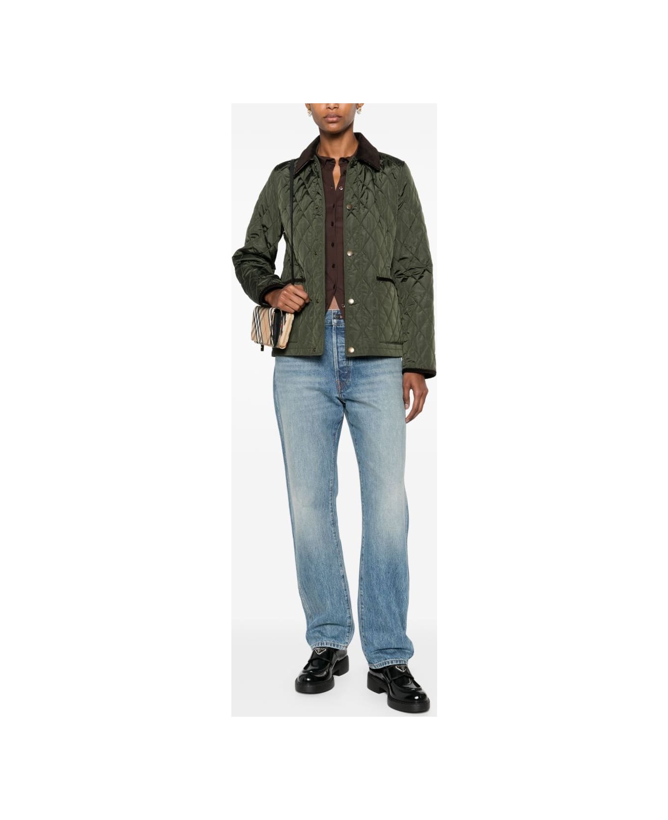 Burberry Quilted Jacket - Green