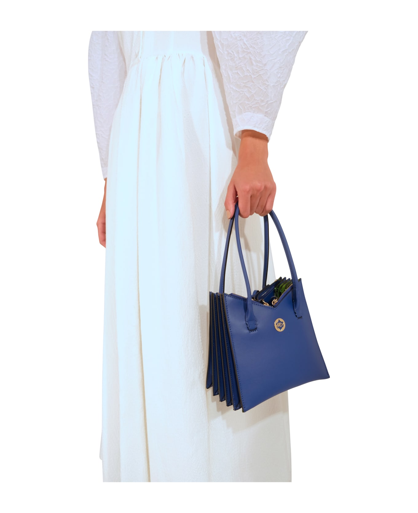 Sara Battaglia Tati Toy Tote - Blue
