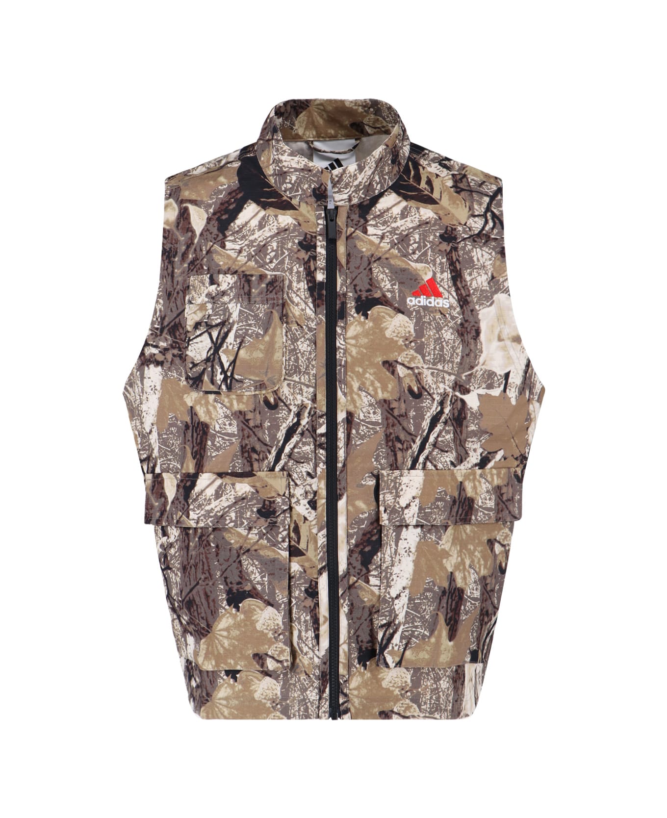 Adidas 'originals Camo' Zip Vest - Multicolor