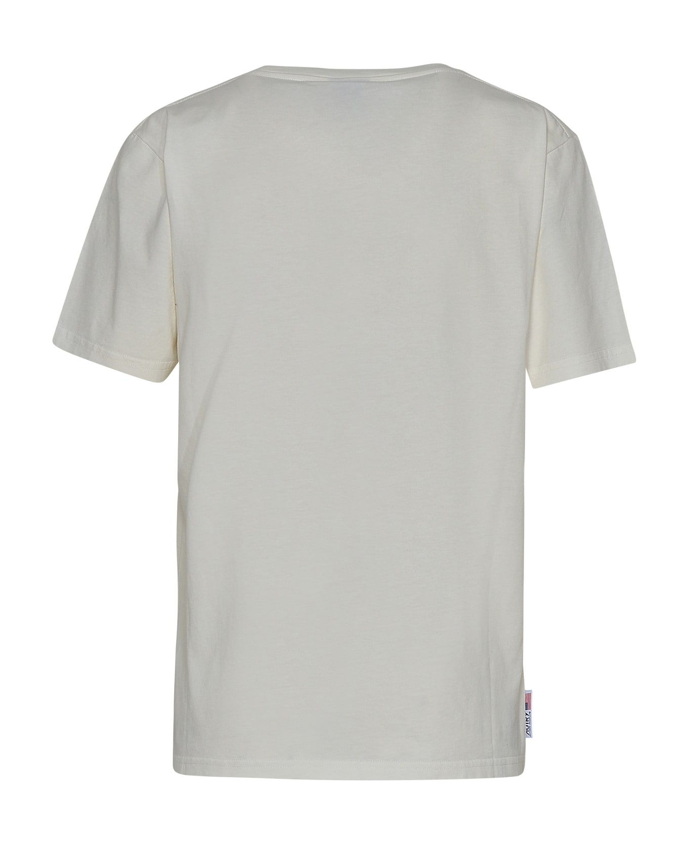 Autry Iconic - Cotton Crew-neck T-shirt - White Tシャツ