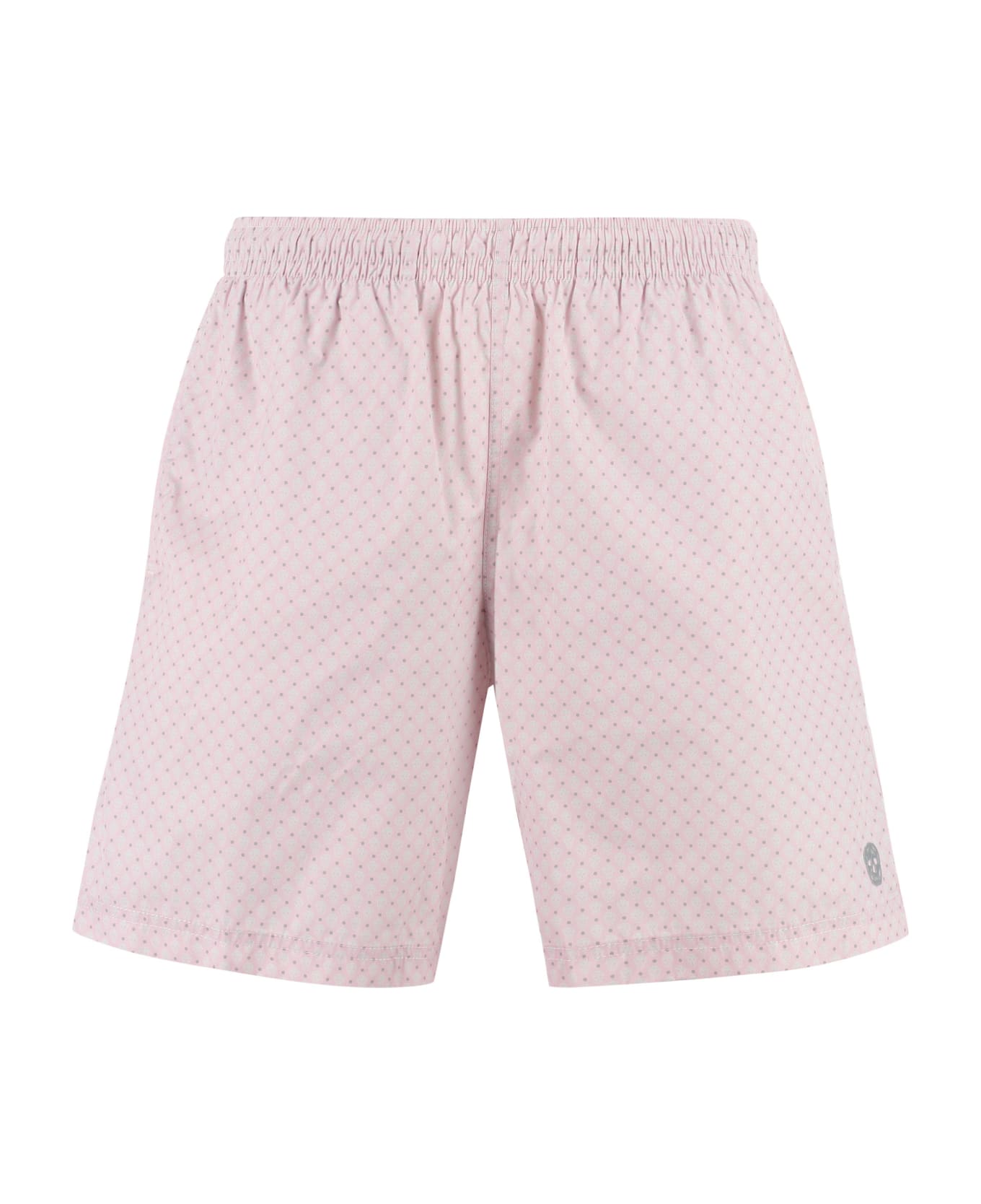 Alexander McQueen Printed Swim Shorts - Pink