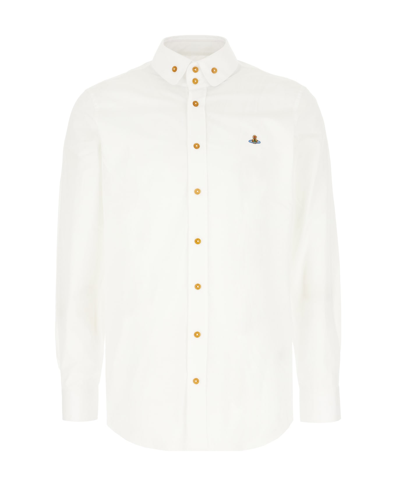 Vivienne Westwood White Poplin Shirt - WHITE