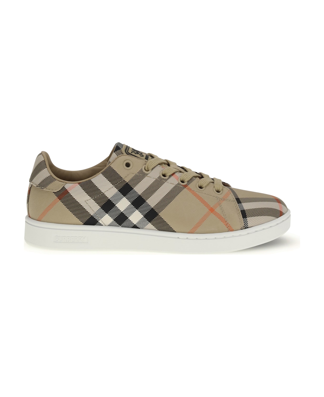 Burberry Check Canvas Set Sneakers