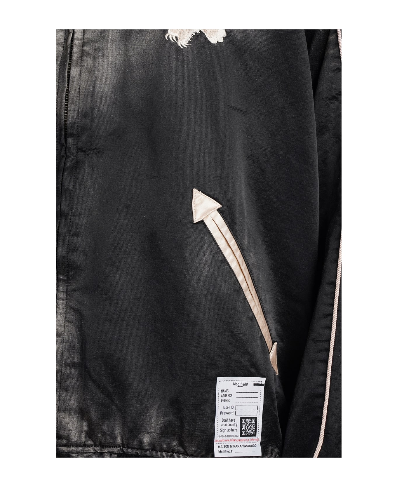 Mihara Yasuhiro Casual Jacket In Black Cotton - black