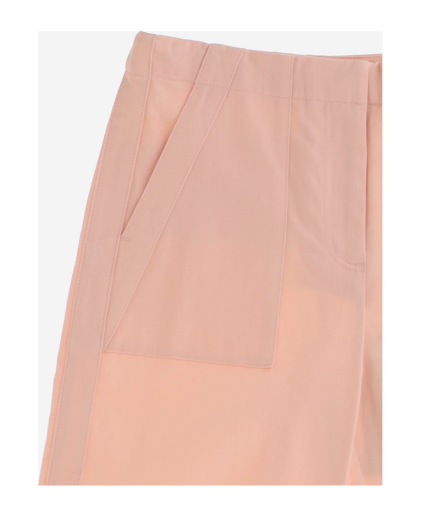 Burberry Cotton Blend Pants - Pink