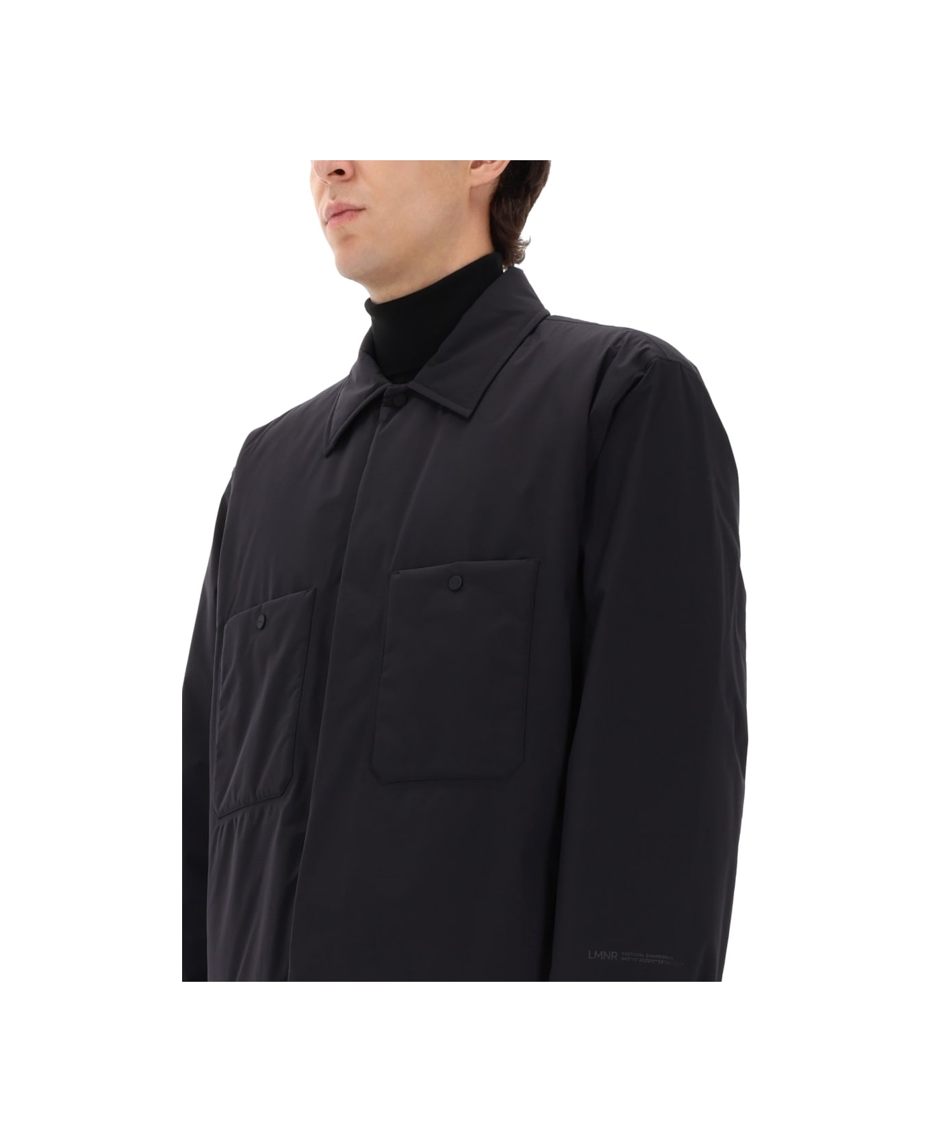 Herno Laminar Two Layer Goretex Shirt Jacket - BLACK