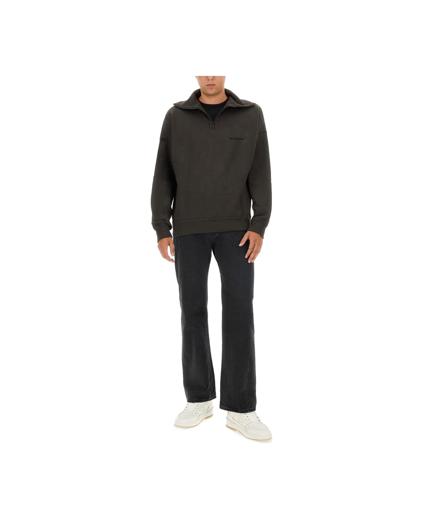 Isabel Marant 'weloyan' Sweatshirt - BLACK