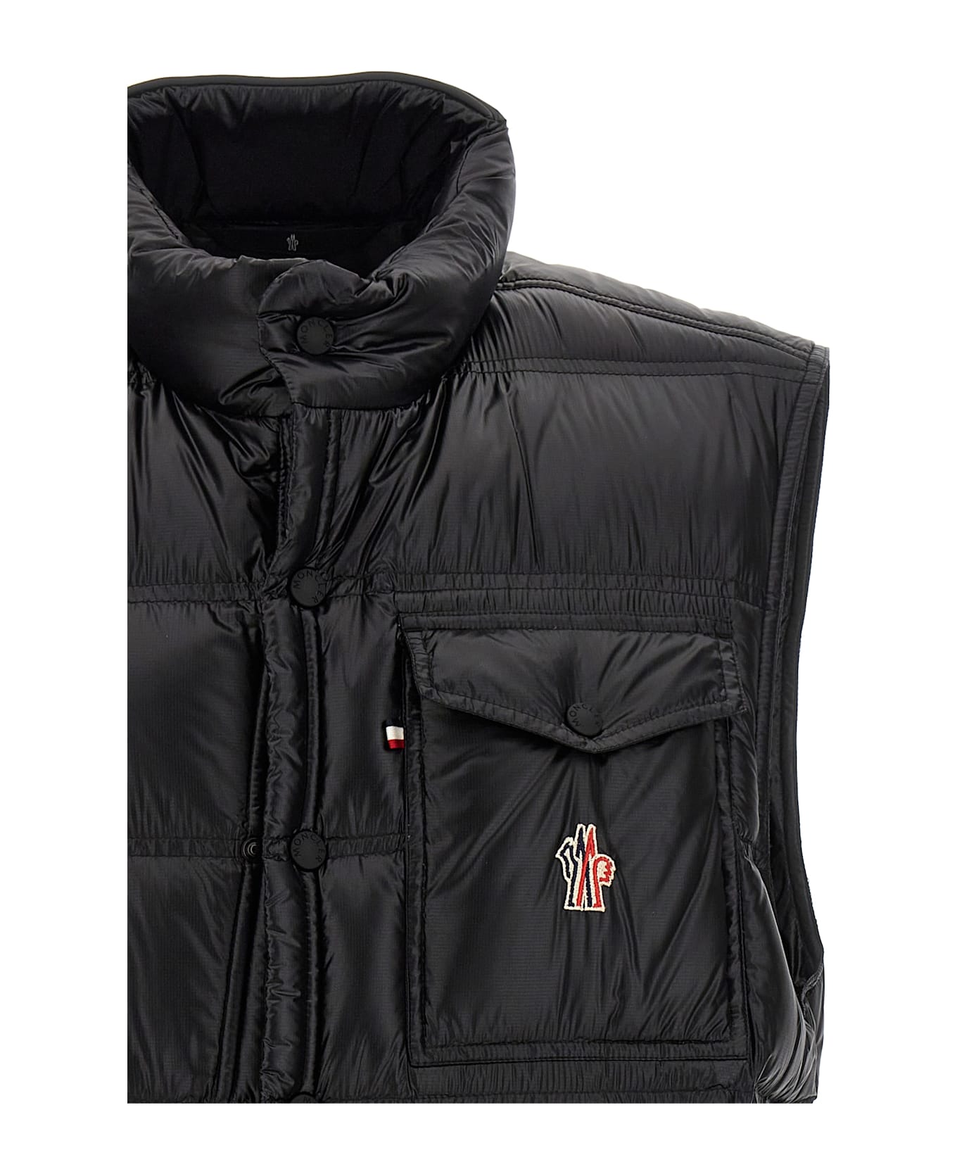 Moncler Grenoble 
nantu
 Vest - Black  
