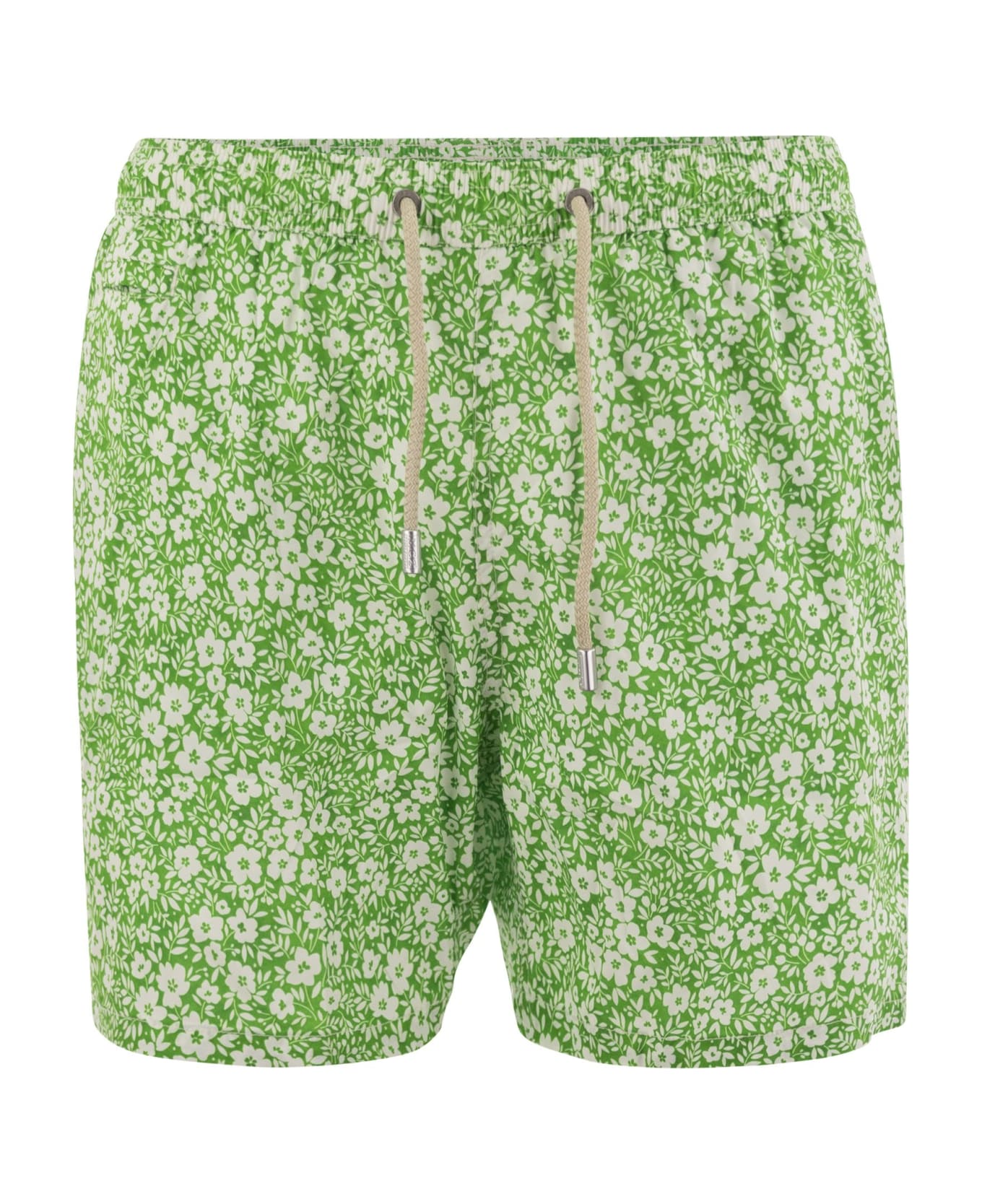 MC2 Saint Barth Comfort Light Swimwear With Print - Green