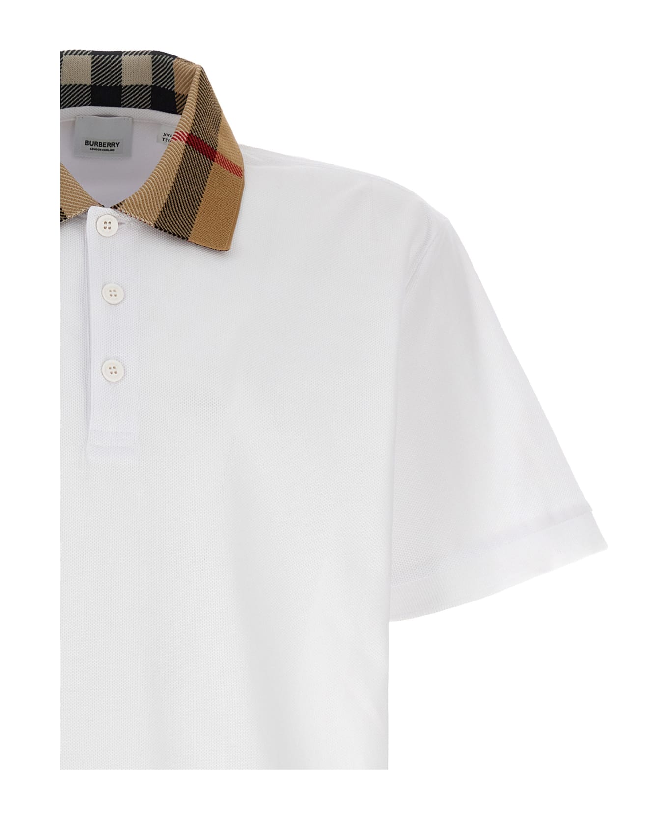 Burberry 
cody
 Polo Shirt - White