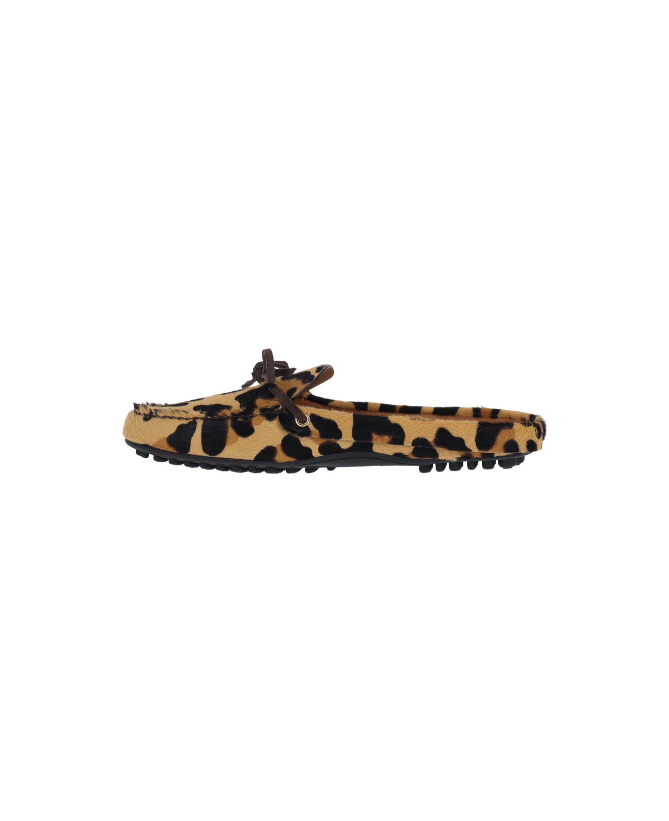 Car Shoe Animalier Sabots - Brown