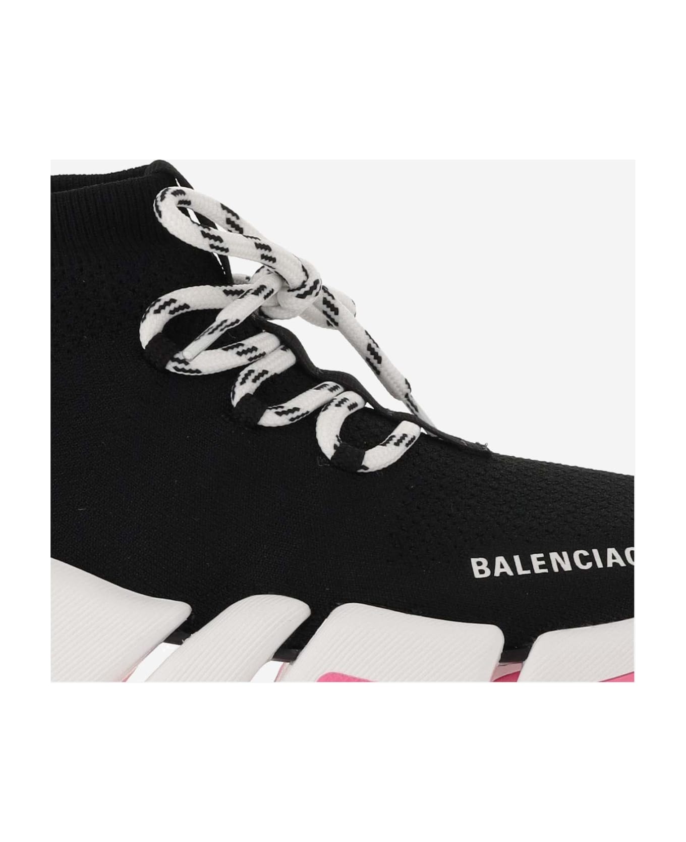Balenciaga Recycled Mesh Speed 2.0 Lace-up Sneaker - Red