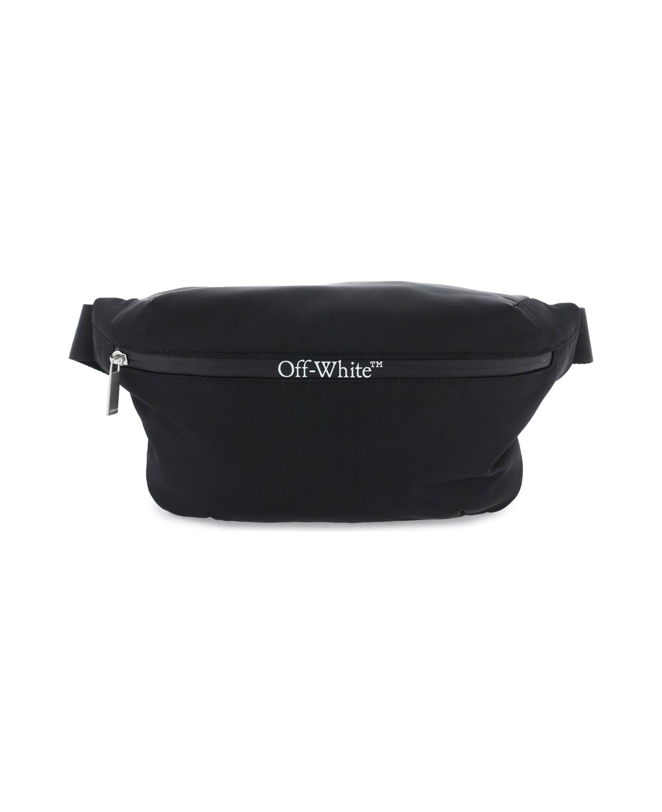 Off-White Technical Jersey Waist Pouch With Logo - Black No Color