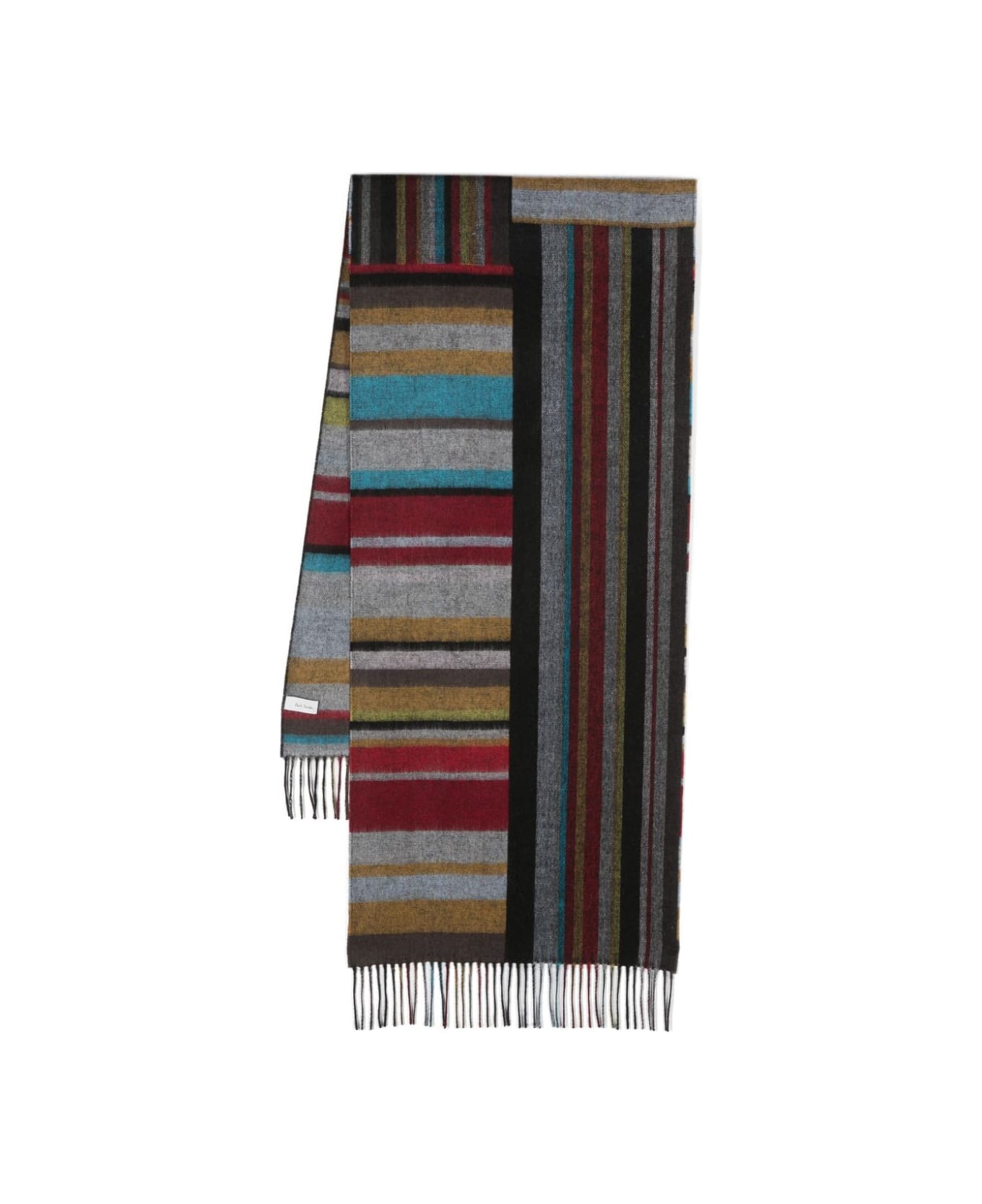 Paul Smith Men Scarf Signature Mash Up - Multi