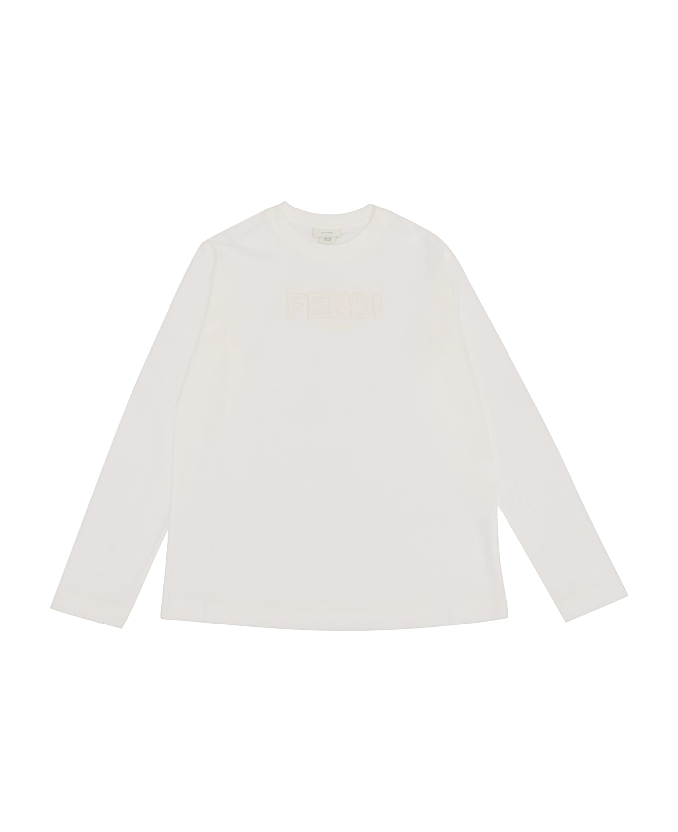 Fendi Jersey T-shirt - WHITE