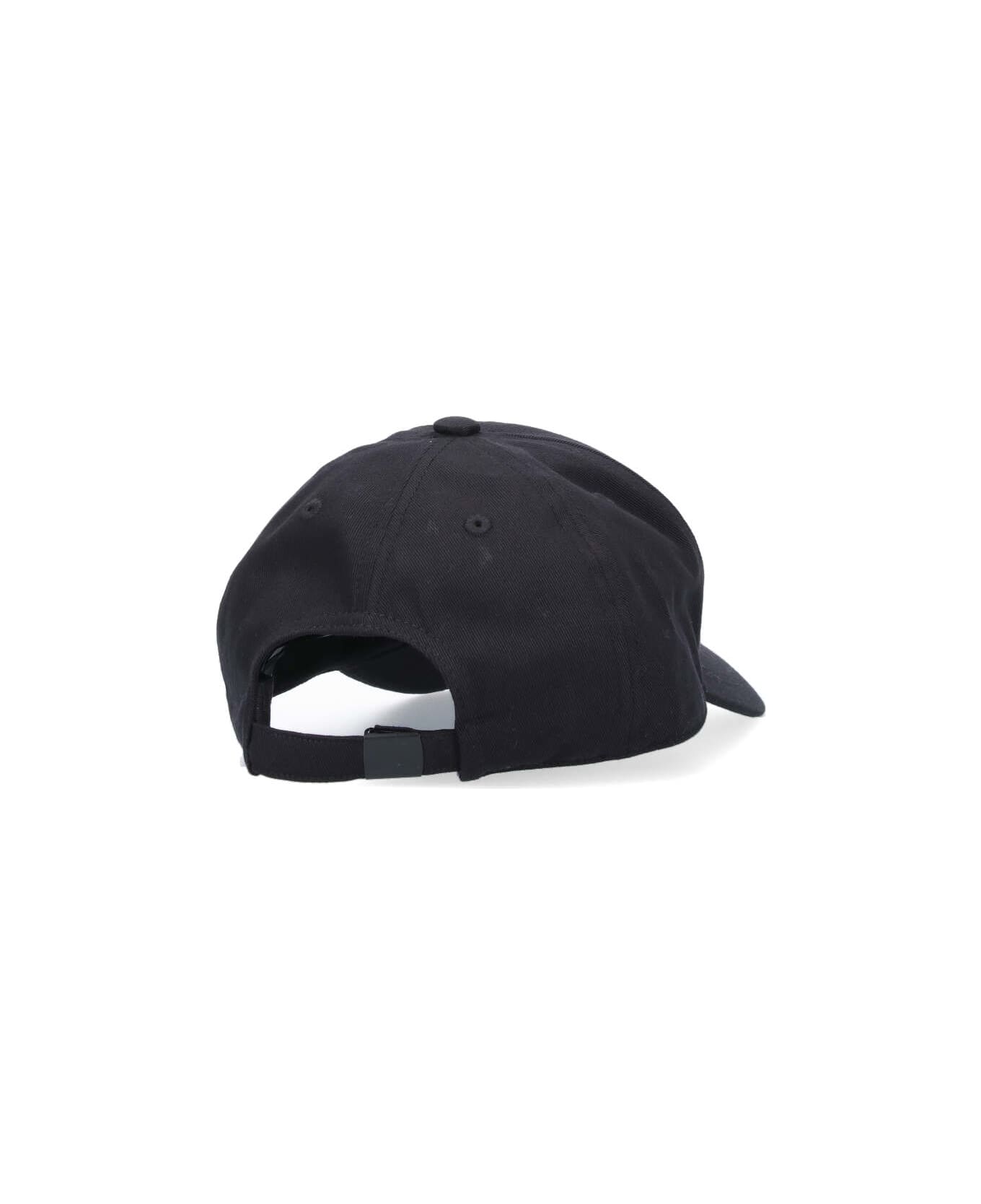 Mugler Logo Baseball Cap - Black 帽子