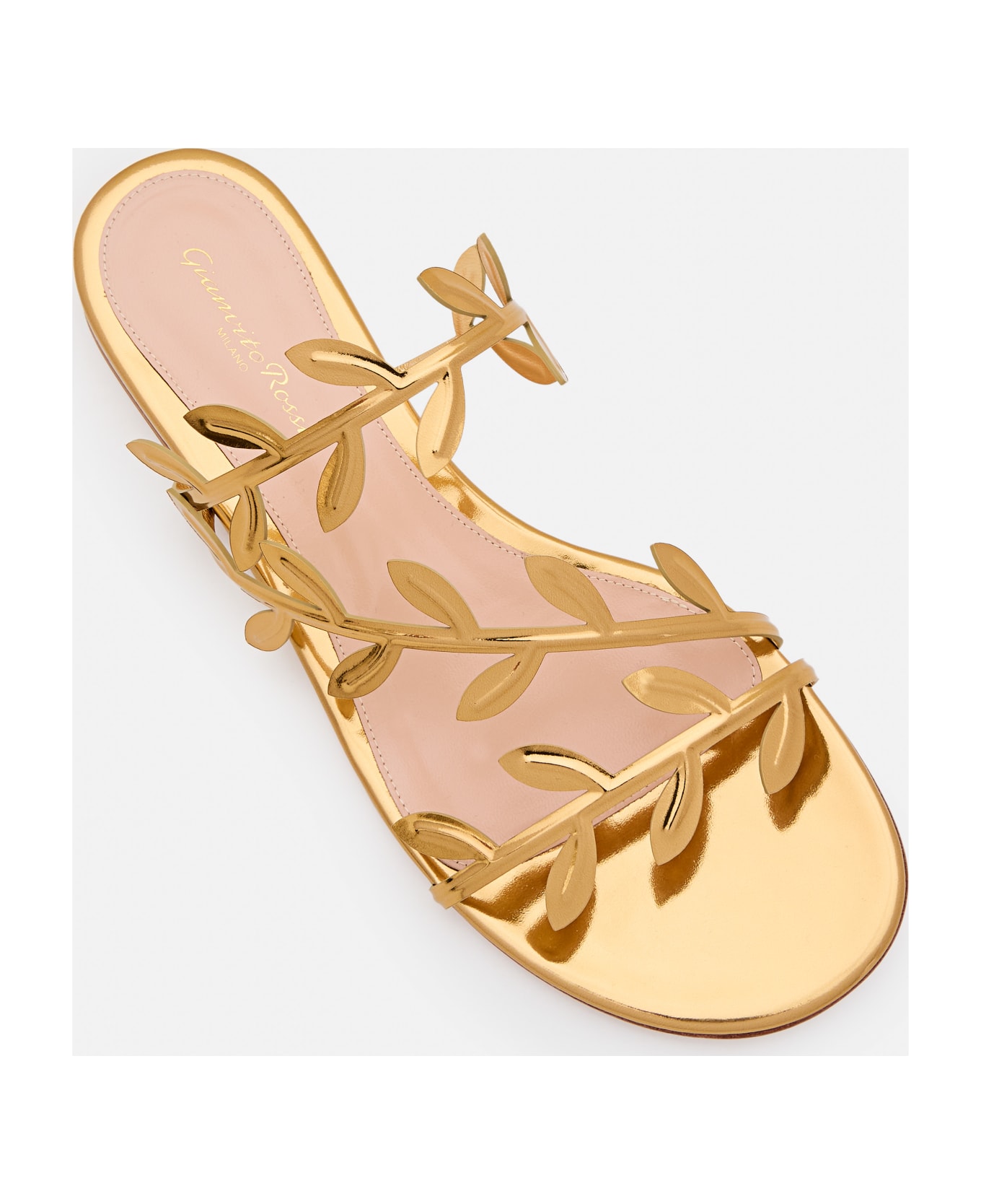 Gianvito Rossi Flat Sandals - Golden サンダル