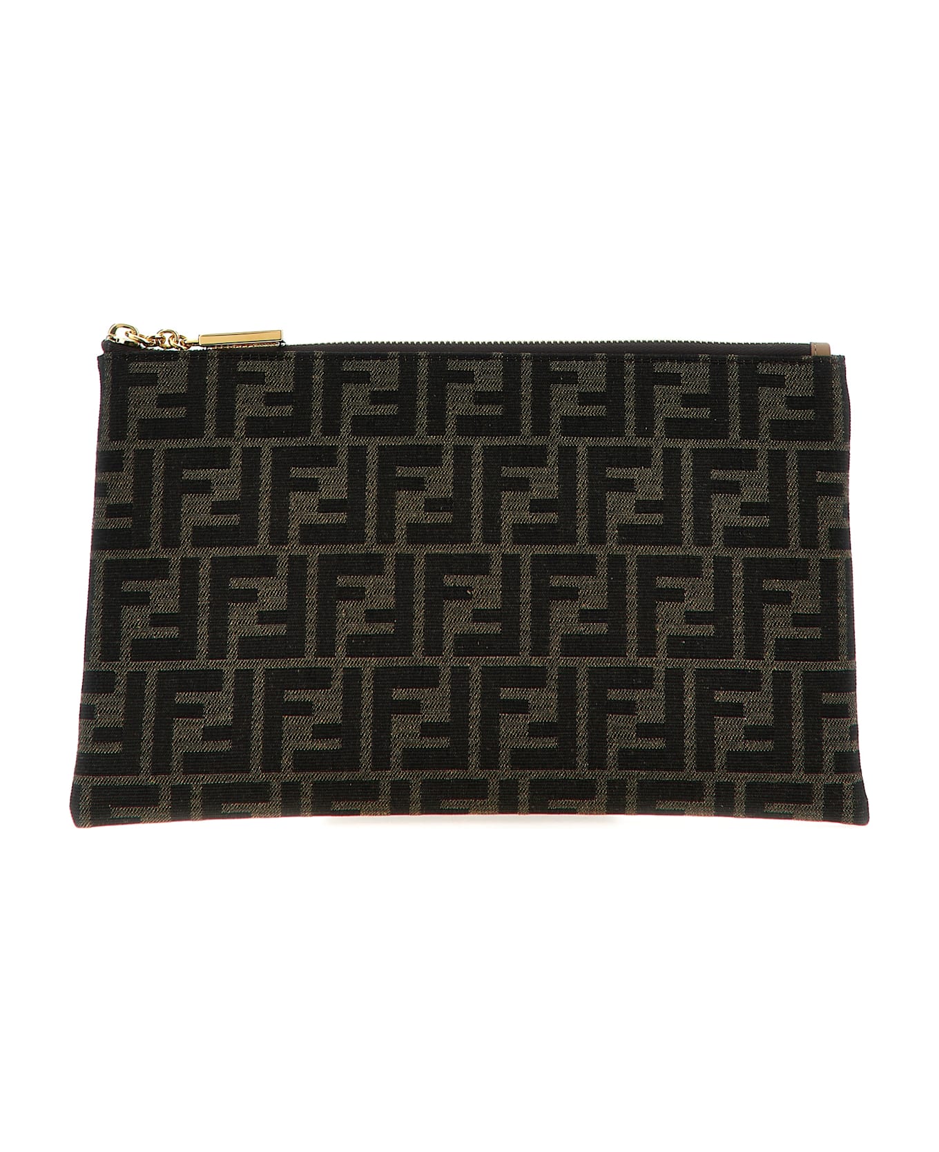 Fendi 'medium Baguette' Clutch - Brown