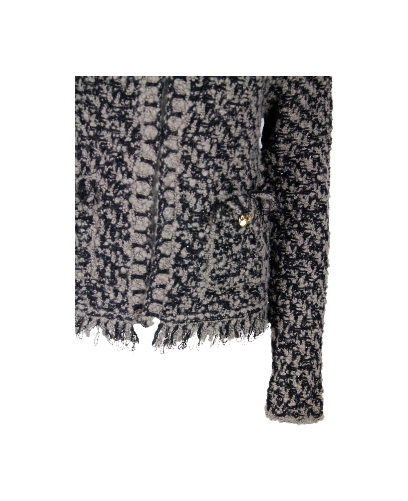 Fabiana Filippi Blazer - Taupe - nero