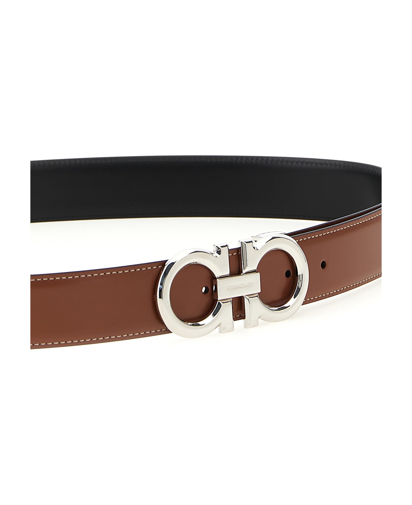 Ferragamo 
gancini
 Reversible Belt - Multicolor