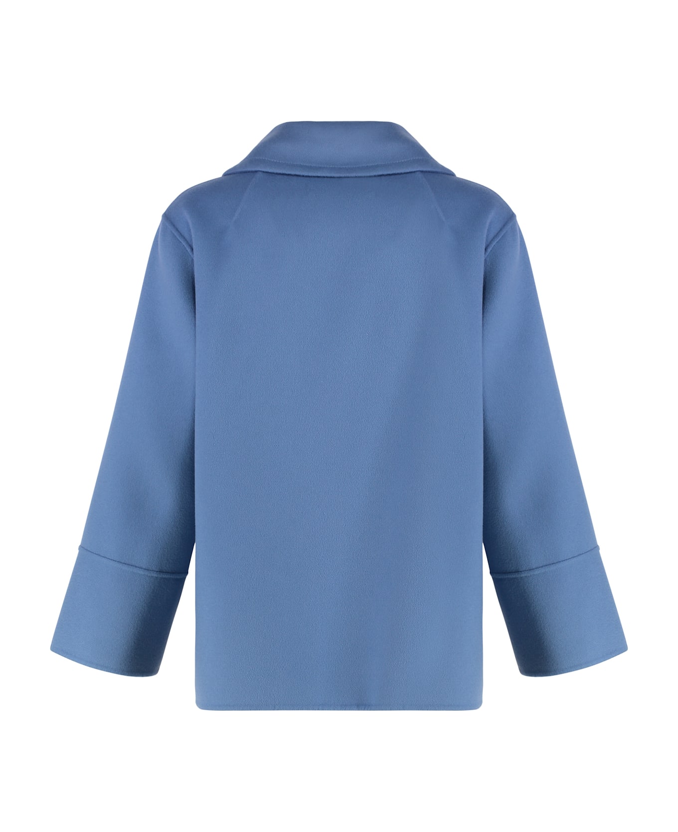
S Max Mara Virgin Wool Jacket - blue