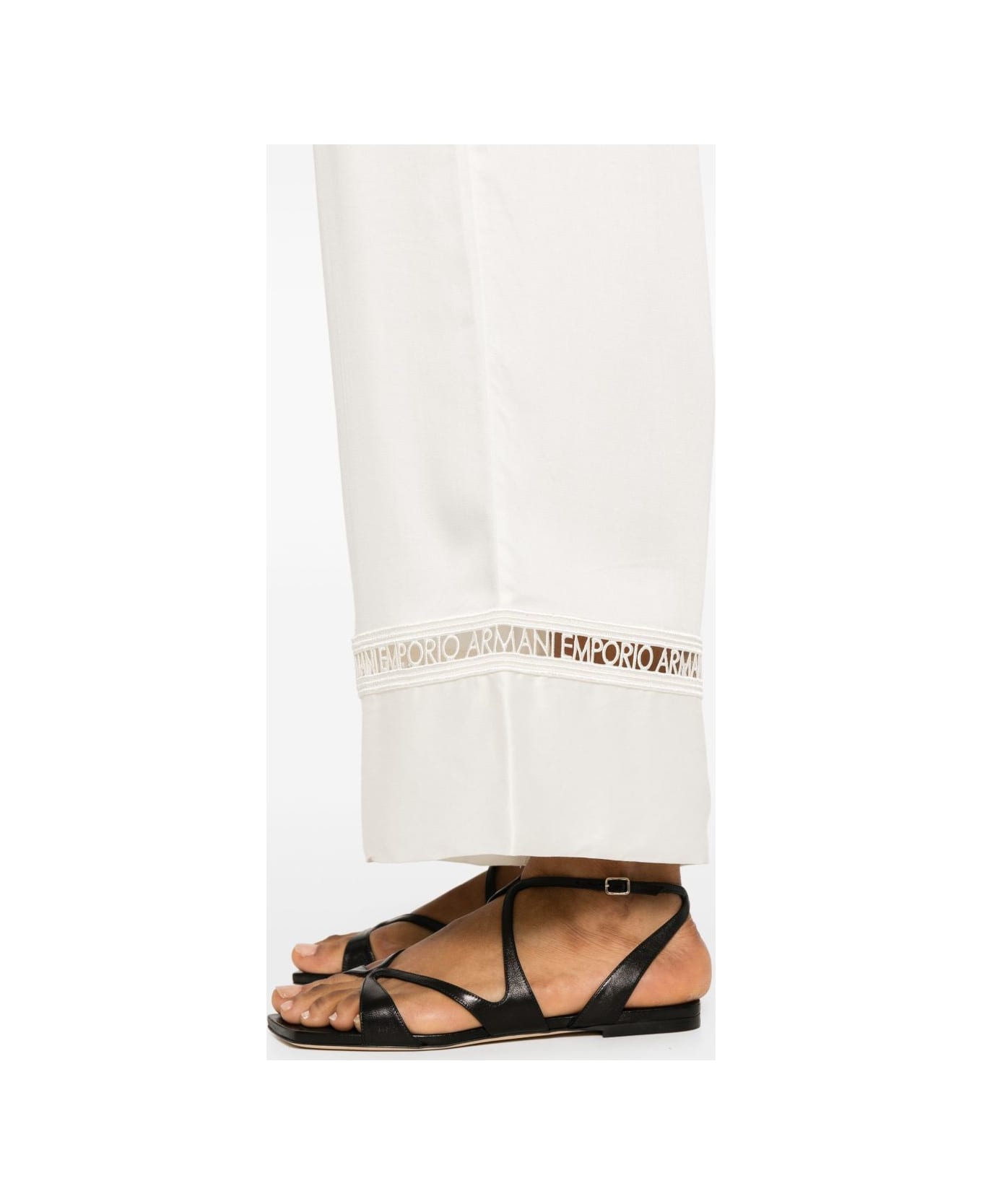 Emporio Armani Beach Trousers - White