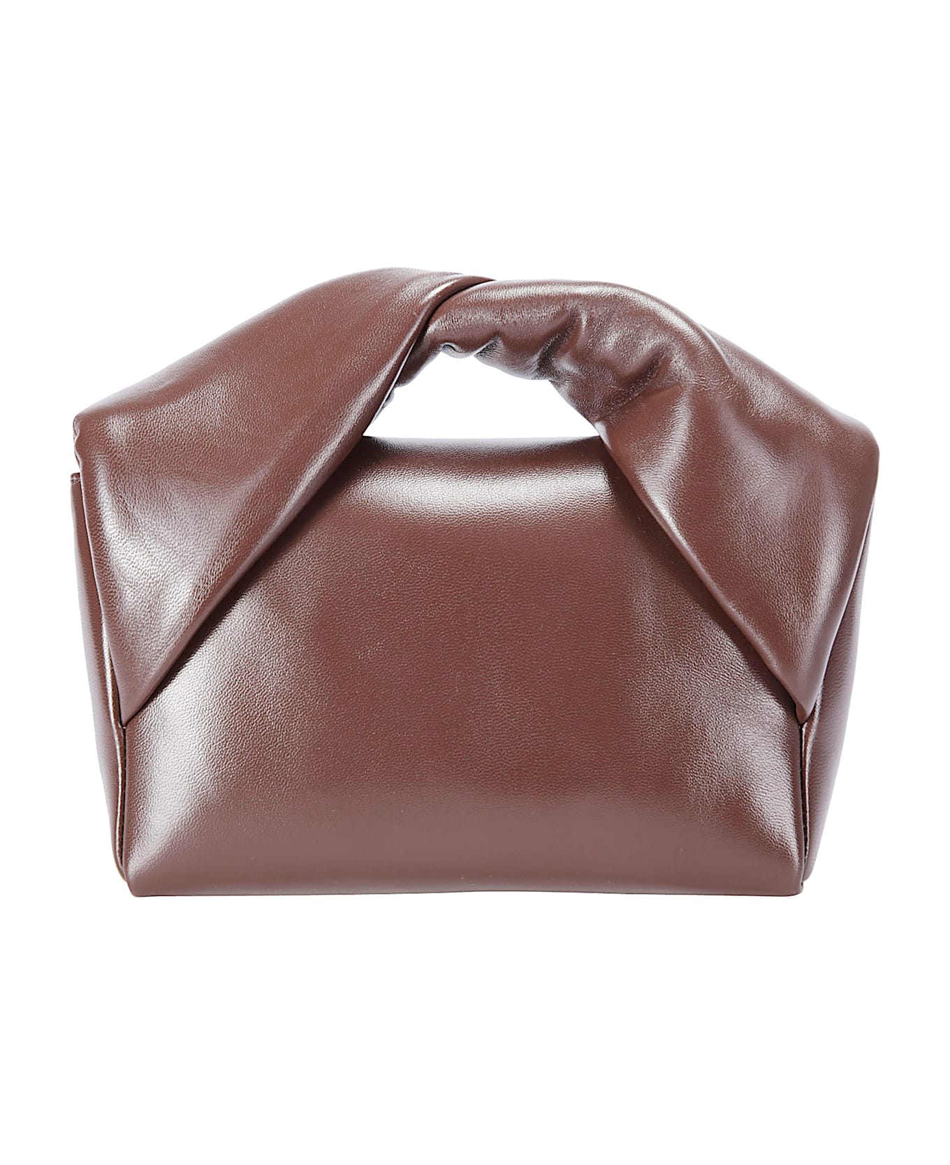 J.W. Anderson Chocolate Nappa Leather Medium Twister Handbag - CHOCOLATEBROWN ショルダーバッグ