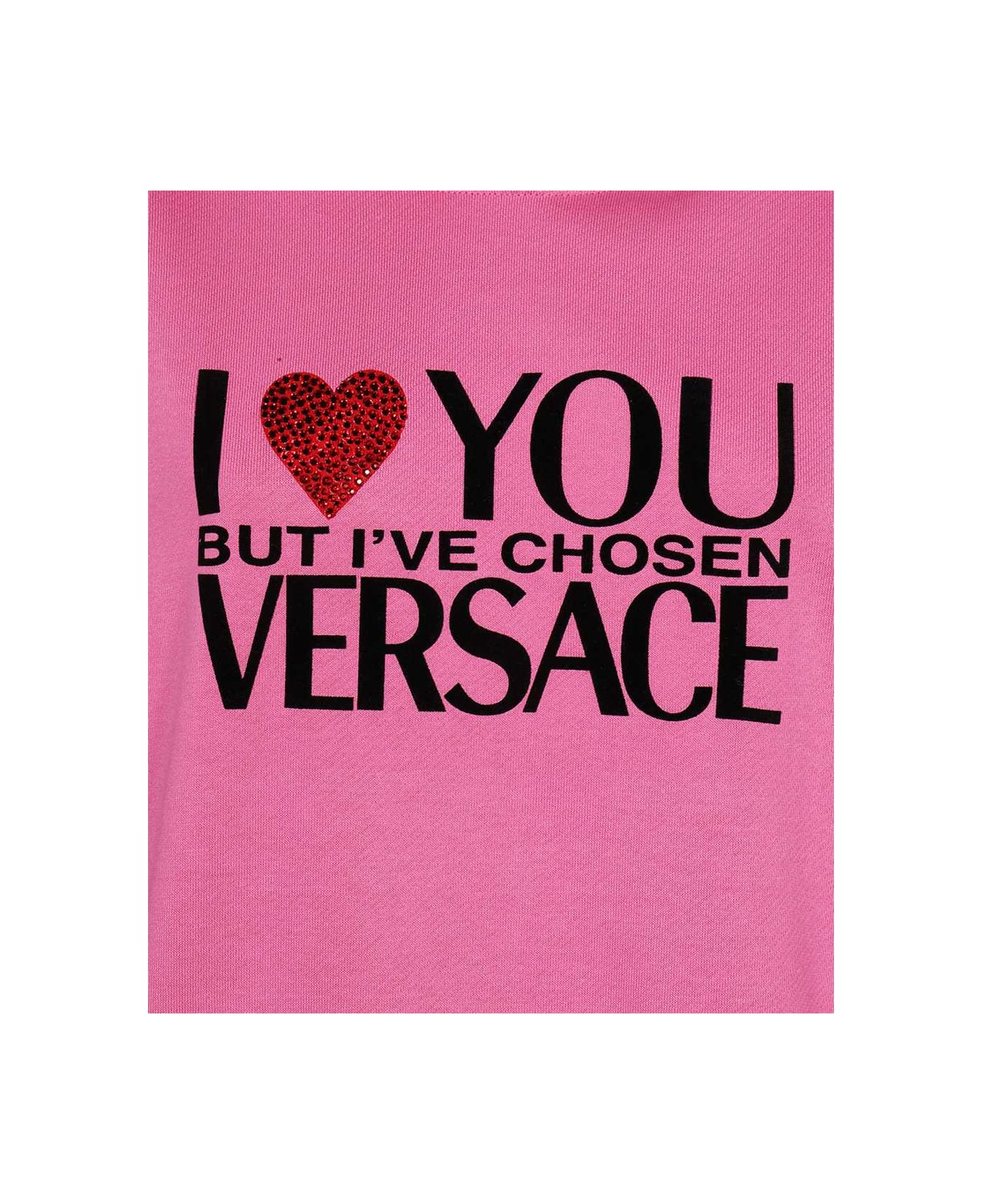Versace Cotton Hoodie - Pink