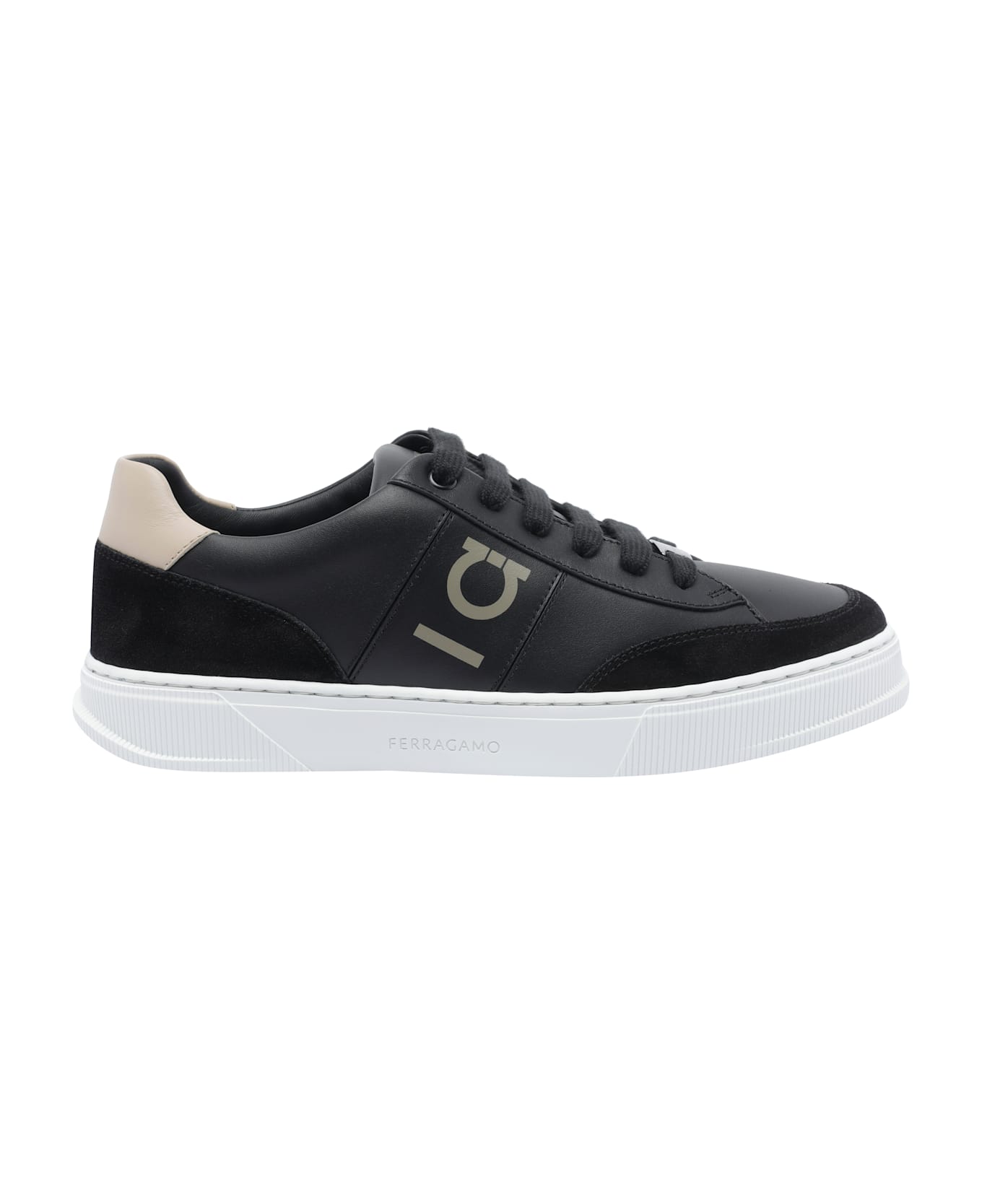 Ferragamo Alaska Sneakers - Black