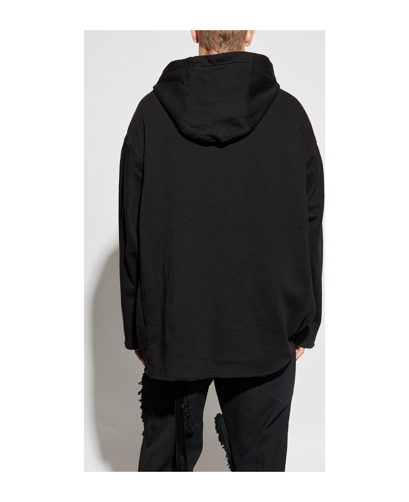 DRKSHDW Rick Owens Drkshdw Hoodie 'peter' - BLACK