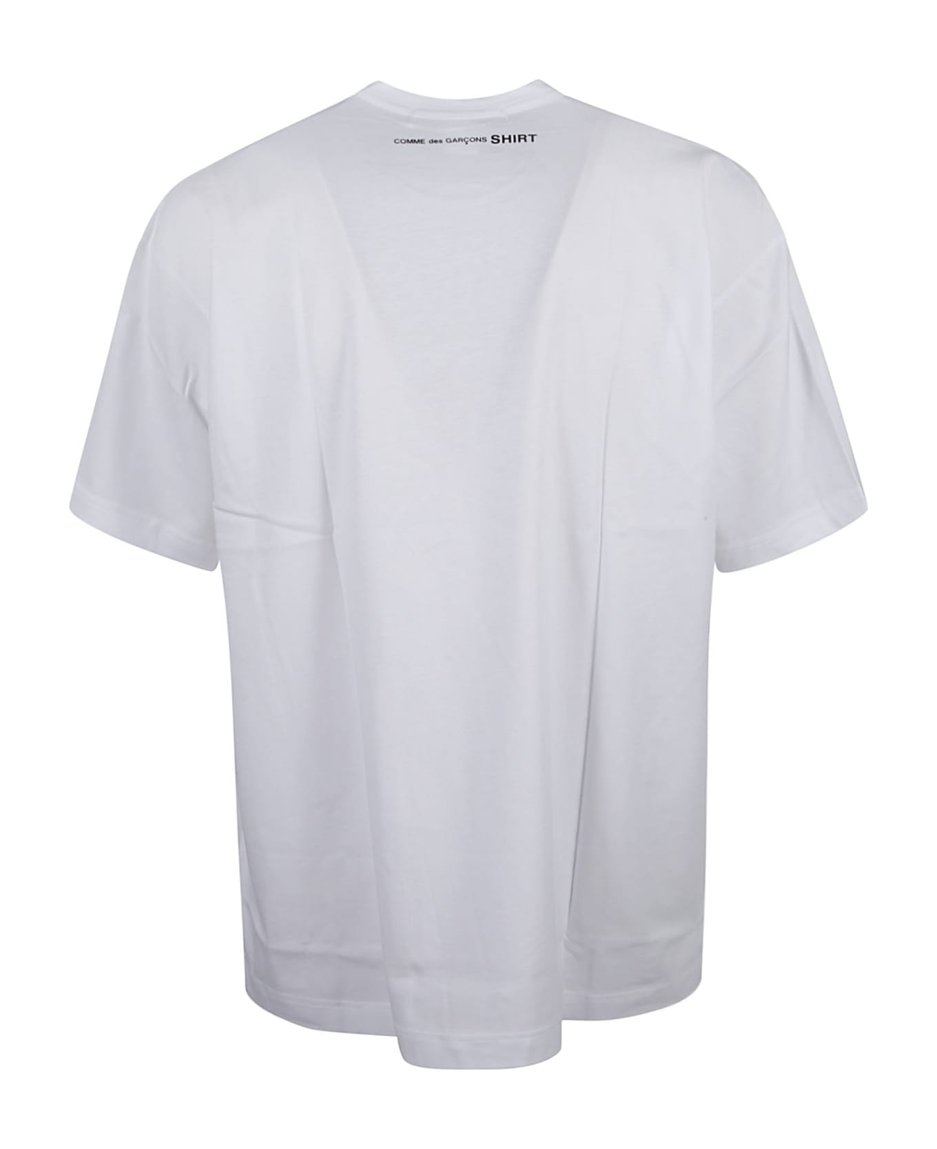 Comme des Garçons Shirt Round Neck T-shirt - White