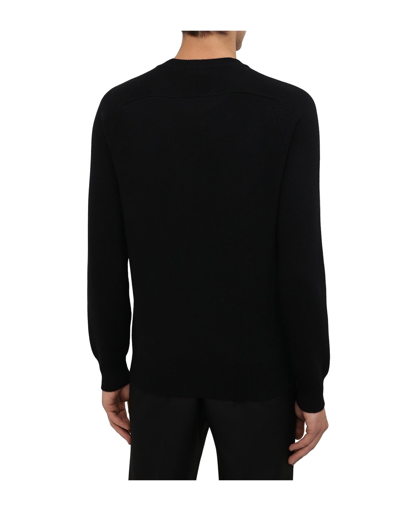 Dolce & Gabbana Wool Sweater - Black フリース