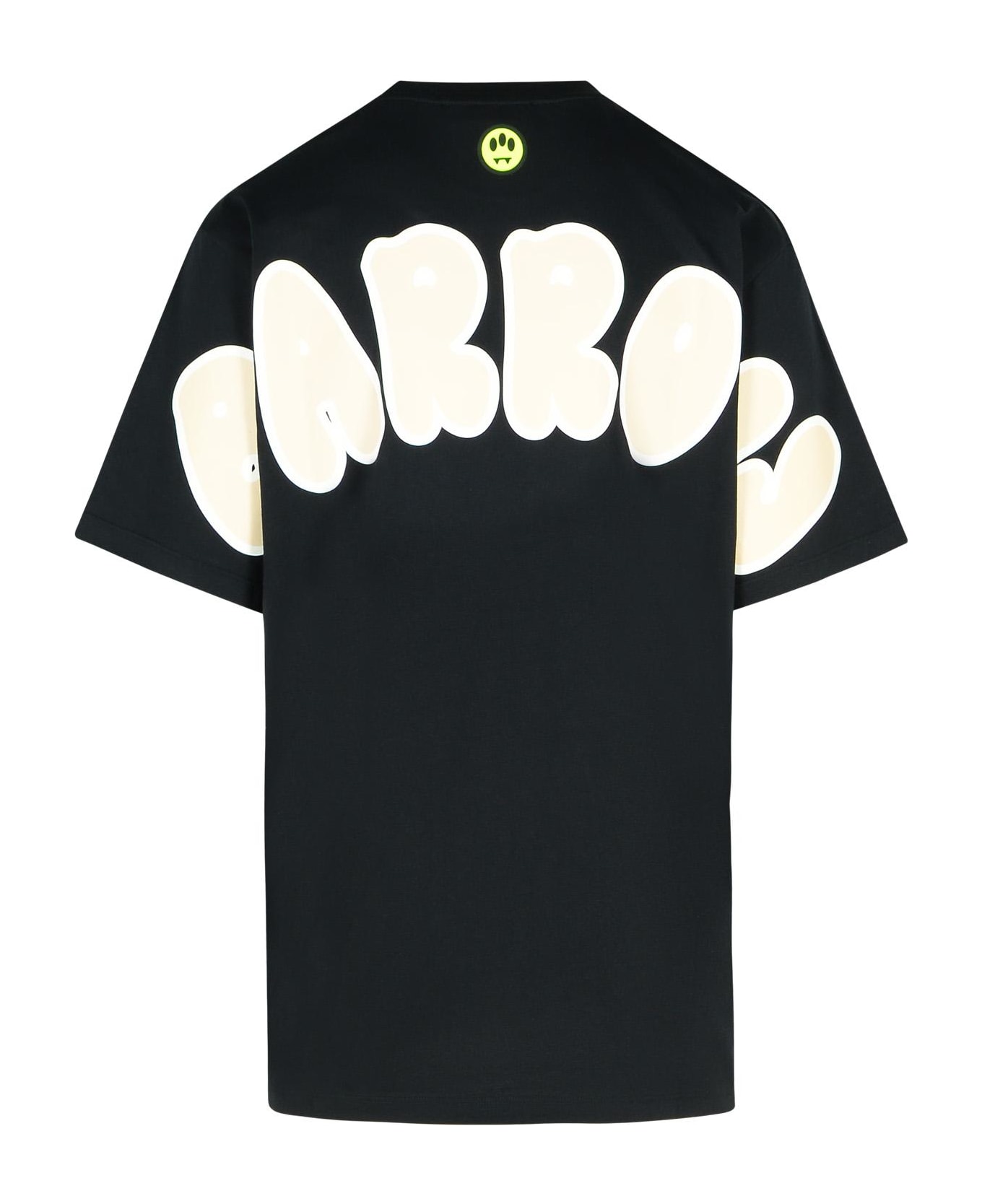 Barrow 'basic' Black Cotton T-shirt - Black