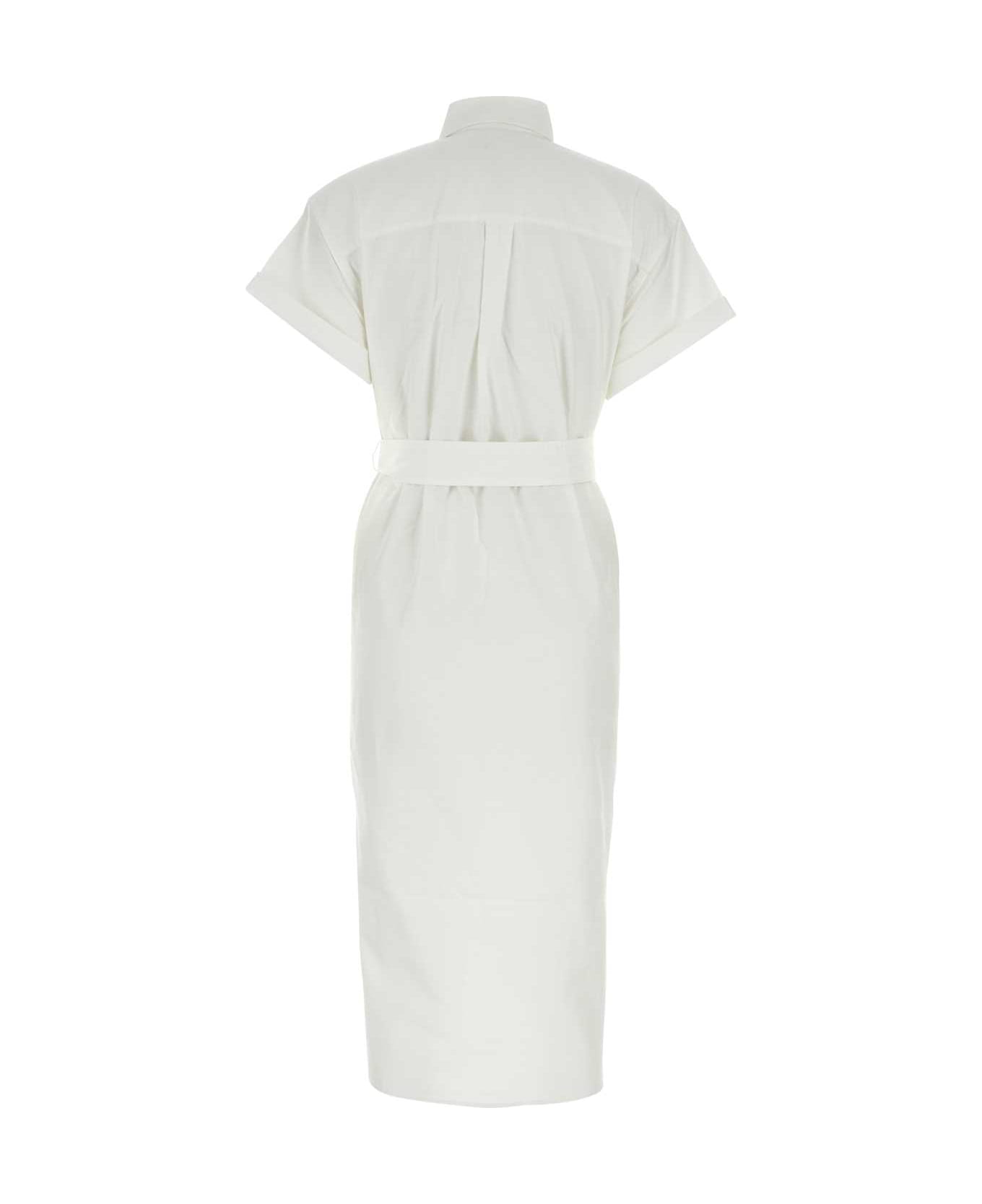 Polo Ralph Lauren White Oxford Shirt Dress - BSRWHITE ワンピース＆ドレス