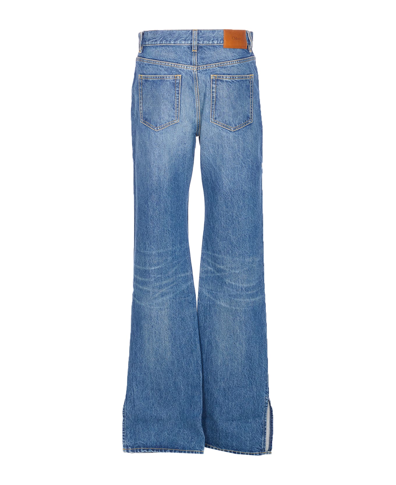 Chloé Straight Denim Jeans - Blue