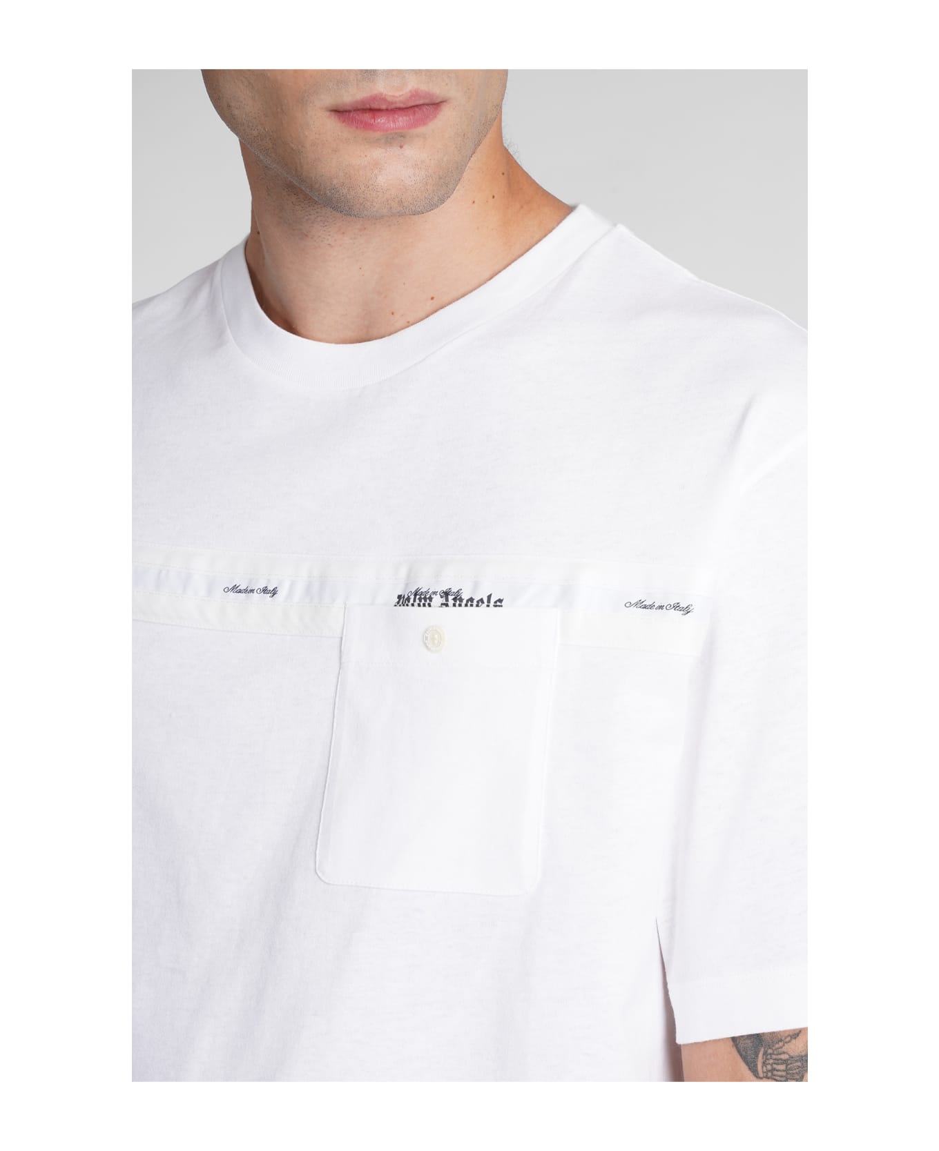 Palm Angels T-shirt - White Off