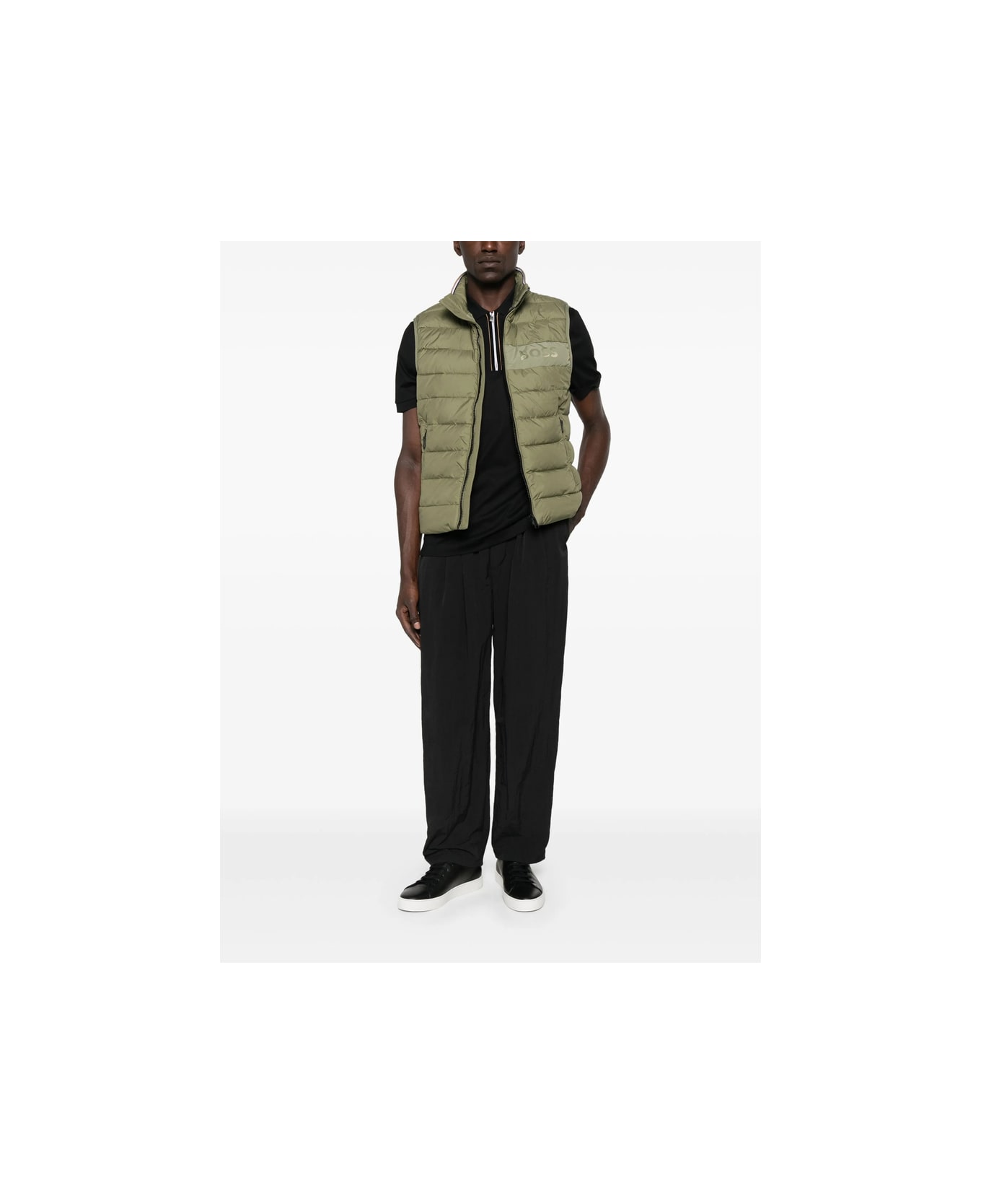 Hugo Boss Outwear Waistcoat - GREEN