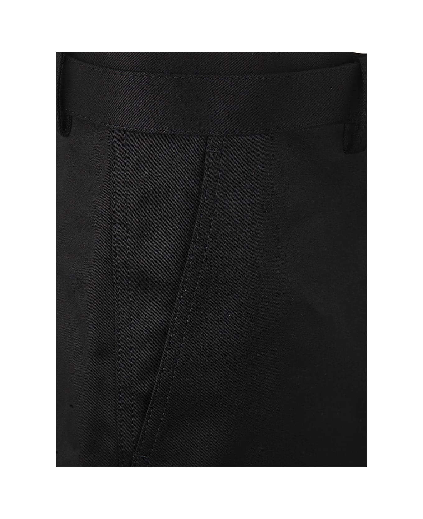 Sacai Cotton Chino Shorts - Black