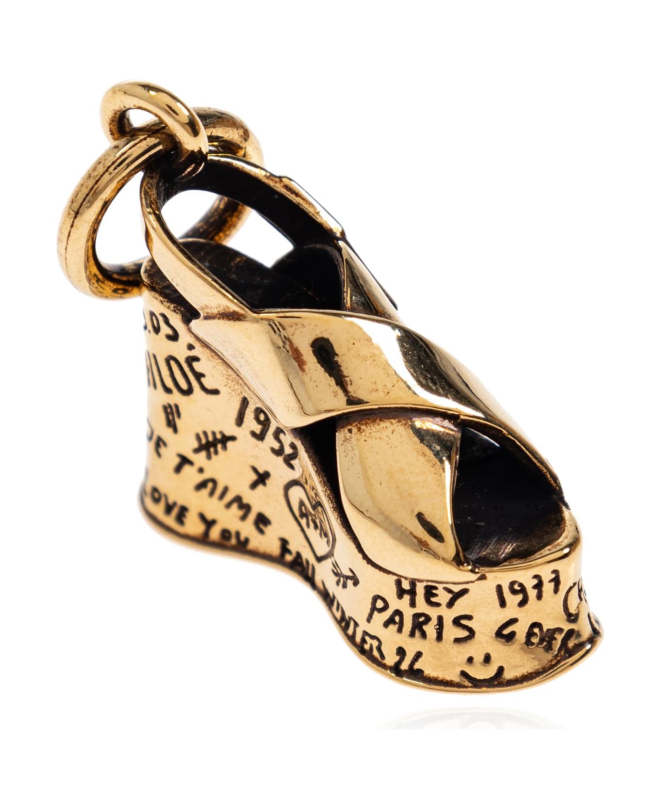 Chloé Shoe-shaped Pendant - GOLD